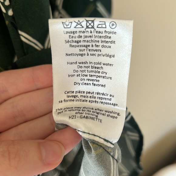 NWT -Rouje Green Gabinette Dress -  EU 36/US 4 - Picture 6 of 8